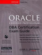 Tapa de Oracle Certified Professional Dba Certification Exam Guide