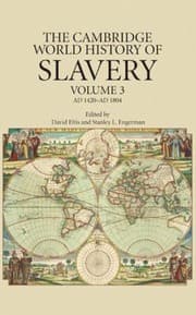 Tapa de The Cambridge World History Of Slavery