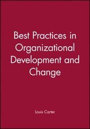 Tapa de Best Practices in Organizational Development and Change