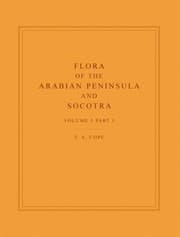 Tapa de Flora Of The Arabian Peninsula And Socotra
