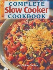 Tapa de Complete slow cooker cookbook
