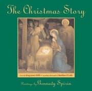 Tapa de The Christmas Story From The King James Bible According To The Gospels Of Matthew And Luke