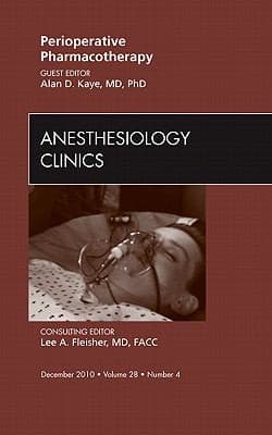 Tapa de Perioperative Pharmacotherapy
