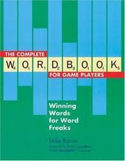 Tapa de The Complete Wordbook for Game Players