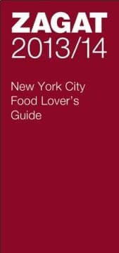 Tapa de Zagat 2014 New York City Shopping Food Lovers Guide