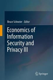Tapa de Economics Of Information Security And Privacy Iii