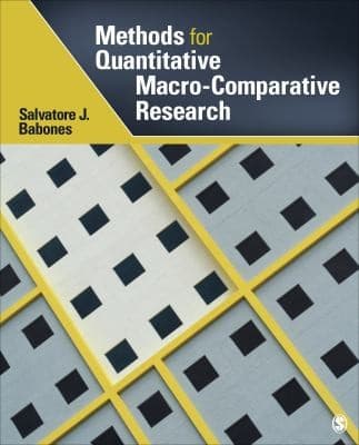 Tapa de Methods For Quantitative Macrocomparative Research