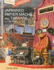 Tapa de Japanned Papier Mch And Tinware C 17401940