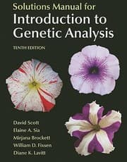 Tapa de Solutions Manual For Introduction To Genetic Analysis Tenth Edition