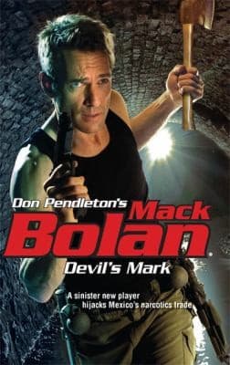 Tapa de Don Pendletons Mack Bolan Devils Mark
