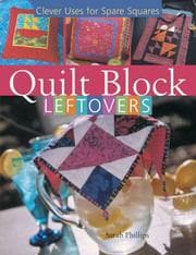 Tapa de Quilt block leftovers