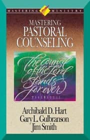 Tapa de Mastering Ministry Mastering Pastoral Counseling