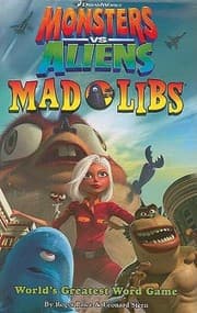 Tapa de Monsters Vs Aliens Mad Libs Worlds Greatest Word Game