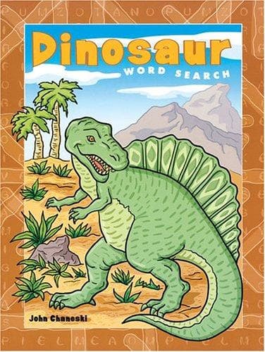 Tapa de Dinosaur Word Search