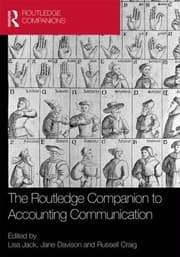 Tapa de The Routledge Companion To Accounting Communication