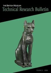 Tapa de British Museum Technical Research Bulletin