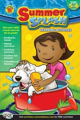 Tapa de Summer Splash Learning Activities Grades 56