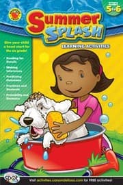 Tapa de Summer Splash Learning Activities Grades 56