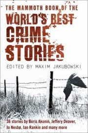 Tapa de The Mammoth Book Of The Worlds Best Crime Stories