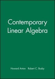 Tapa de Ti89 Calculator Technology Resource Manual To Accompany Contemporary Linear Algebra Howard Anton Robert C Busby