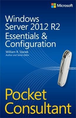Tapa de Windows Server 2012 R2 Essentials Configuration Pocket Consultant