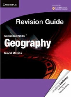 Tapa de Cambridge Igcse Geography Revision Guide
