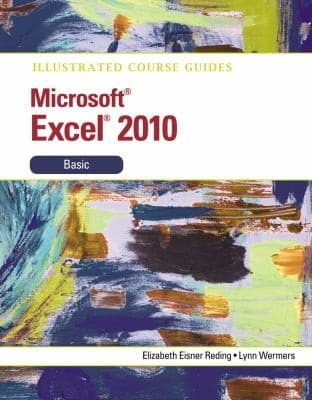 Tapa de Microsoft Excel 2010 Illustrated Course Guides Basic