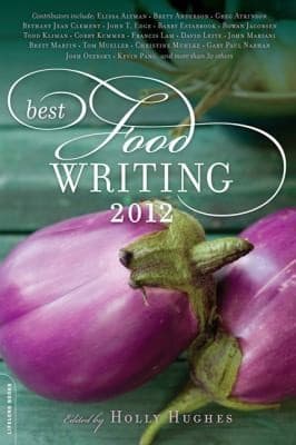 Tapa de Best Food Writing 2012