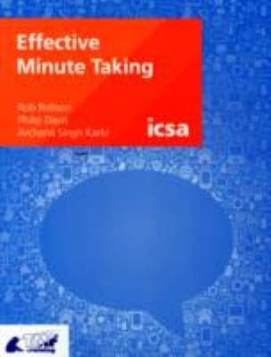 Tapa de Effective Minute Taking