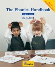 Tapa de The Phonics Handbook A Handbook For Teaching Reading Writing And Spelling In Print Letters Sue Lloyd Illustrated By Lib Stephen