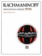Tapa de Rachmaninoff Prelude in G Minor Opus 23 No 5 for the Piano
            
                Alfred Masterwork Edition