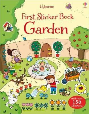 Tapa de First Sticker Book Garden