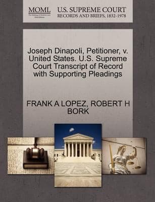 Tapa de Joseph Dinapoli Petitioner