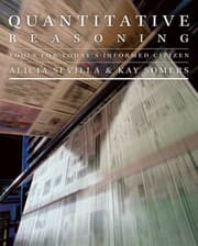 Tapa de Quantitative Reasoning Tools For Todays Informed Citizen