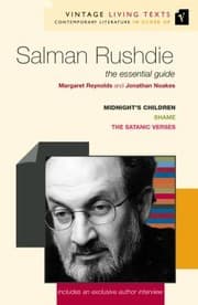 Tapa de Salman Rushdie The Essential Guide To Contemporary Literature Midnights Children Shame The Satanic Verses