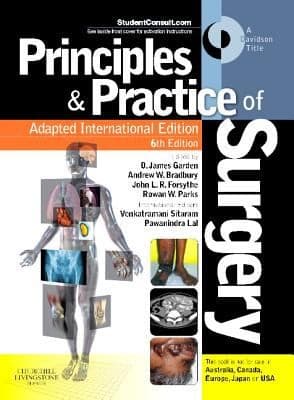 Tapa de Principles Practice Of Surgery