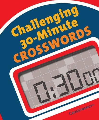 Tapa de Challenging 30-Minute Crosswords