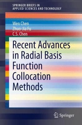 Tapa de Recent Advances In Radial Basis Function Collocation Methods