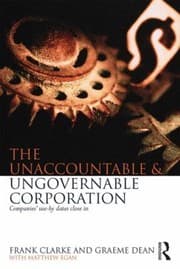 Tapa de The Unaccountable And Ungovernable Corporation Companies Usebydate Closes In