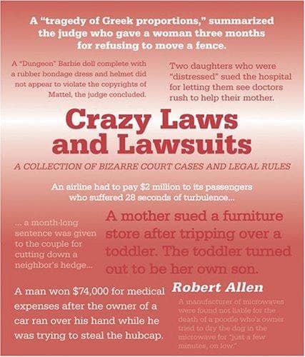 Tapa de Crazy Laws and Lawsuits