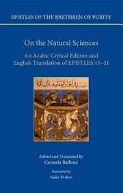 Tapa de Epistles Of The Brethren Of Purity On The Natural Sciences An Arabic Critical Edition And English Translation Of Epistles 1521