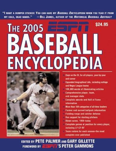 Tapa de The 2005 ESPN baseball encyclopedia