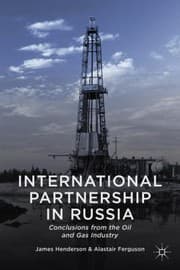 Tapa de International Partnership In Russia Conclusions From The Oil And Gas Industry