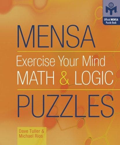 Tapa de Mensa exercise your mind math & logic puzzles