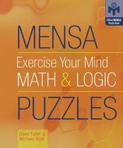 Tapa de Mensa exercise your mind math & logic puzzles
