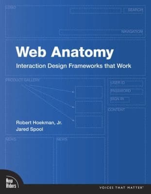 Tapa de Web Anatomy Interaction Design Frameworks That Work
