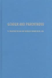 Tapa de Gender And Parenthood Biological And Social Scientific Perspectives