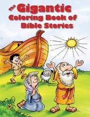 Tapa de The Gigantic Coloring Book of Bible Stories
