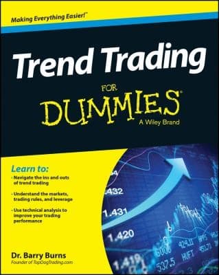 Tapa de Trend Trading For Dummies