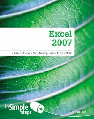 Tapa de Microsoft Excel 2007 In Simple Steps
